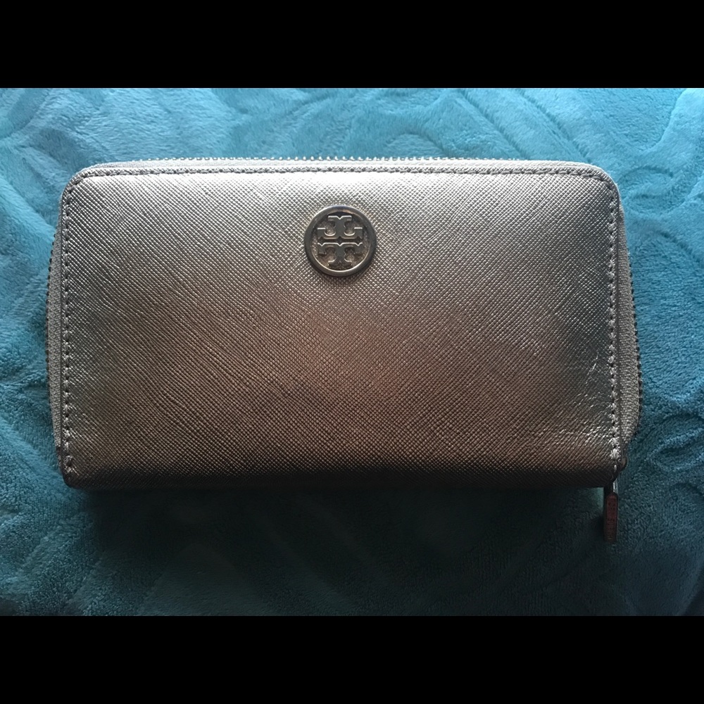 Tory Burch Gold Continental Wallet